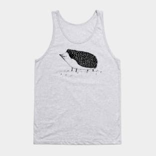 Monochrome Hedgehog Tank Top